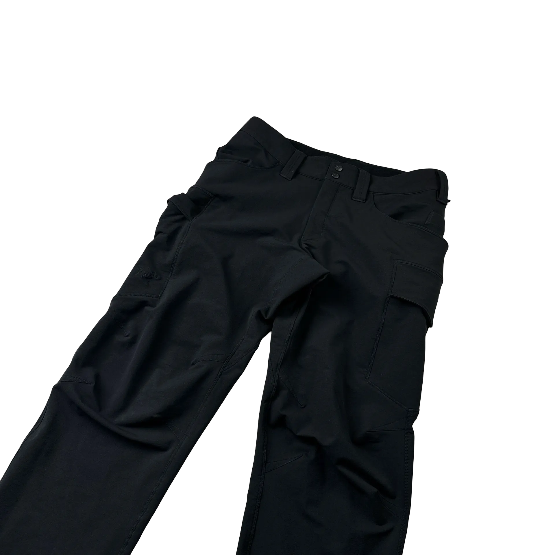 Arcteryx Black Soft Shell Trousers - 32"