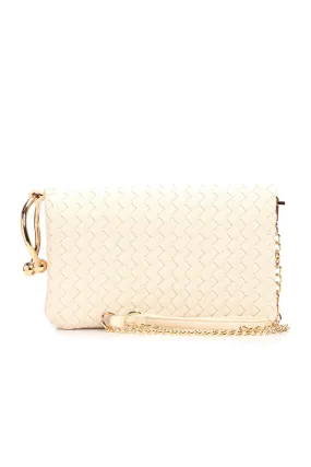 Bella Woven Bag - Cream