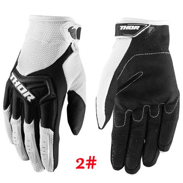 Breathable Gloves For Motorcycle Racing Spring And Autumn Long Fingers