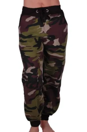 Camouflage Tracksuit Bottoms