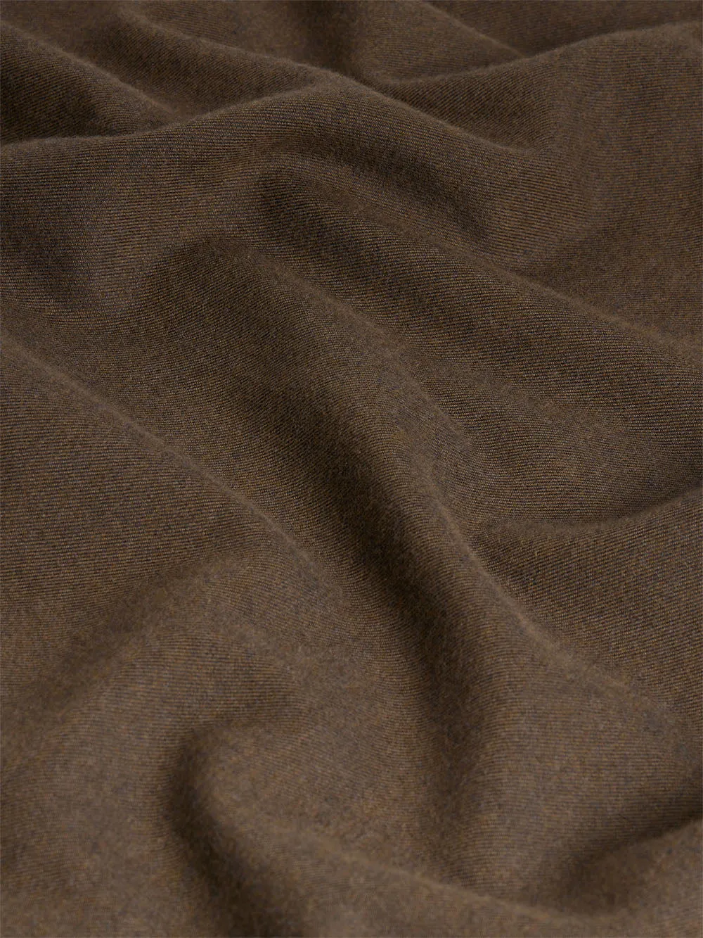 Double Pocket Wool Blend Shirt -- Soft Mocha