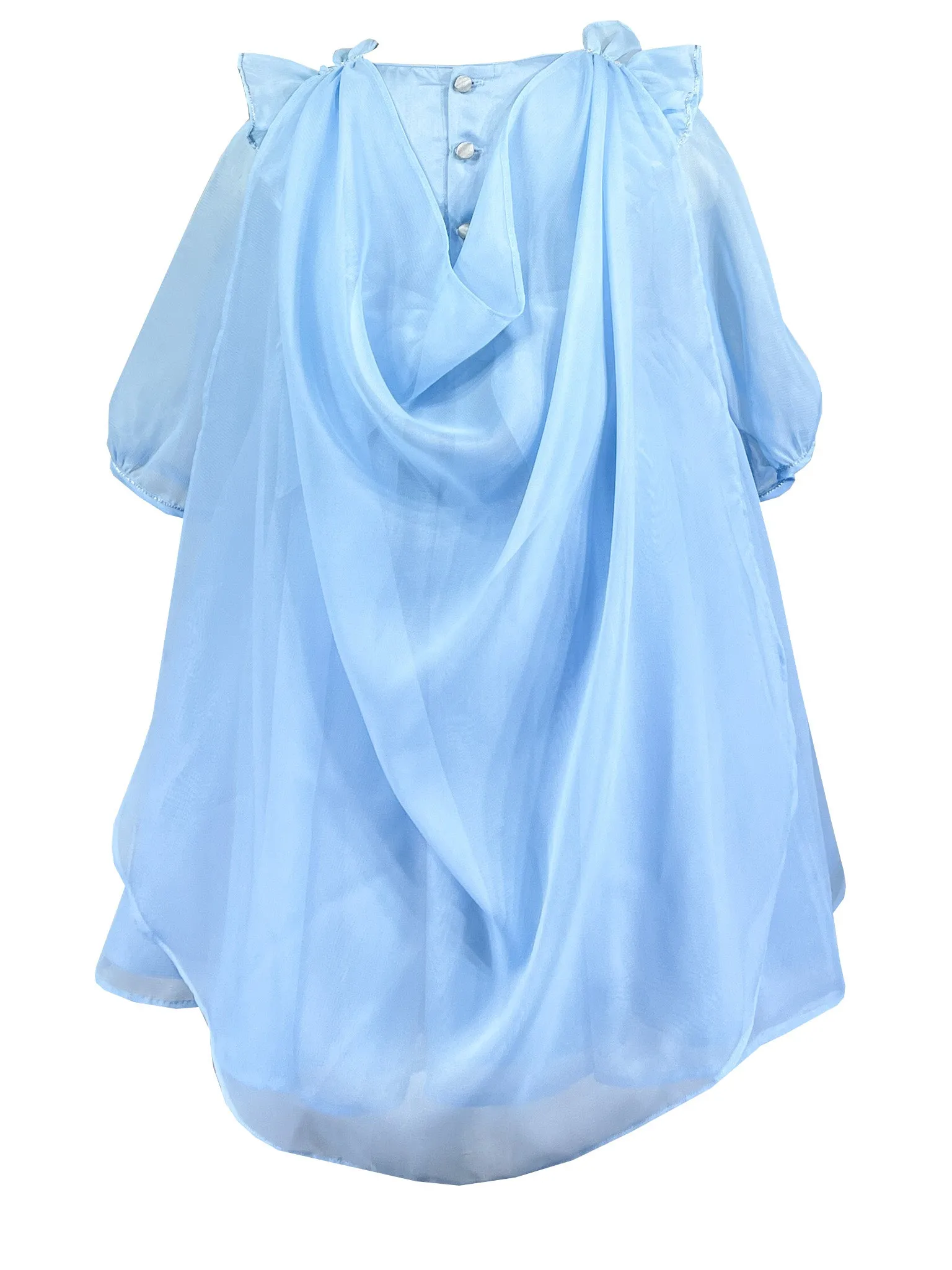 Elsa Frozen Disney Princess Blue Dress and Cape