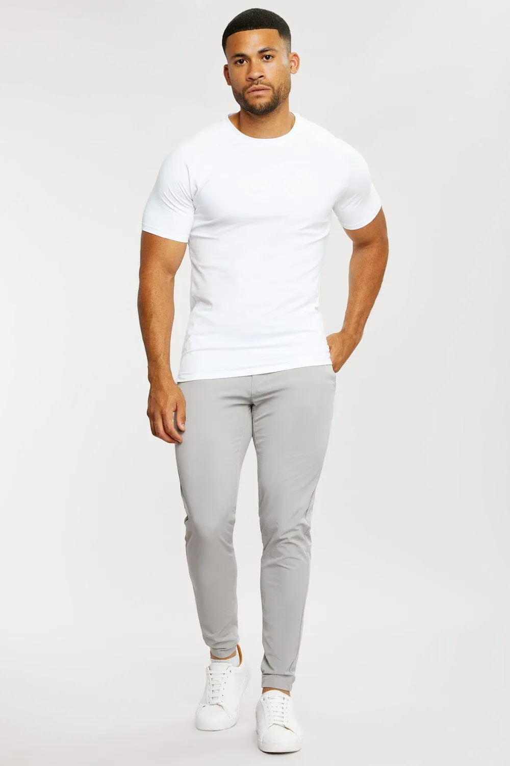 Everyday Tech Trousers in Soft Grey