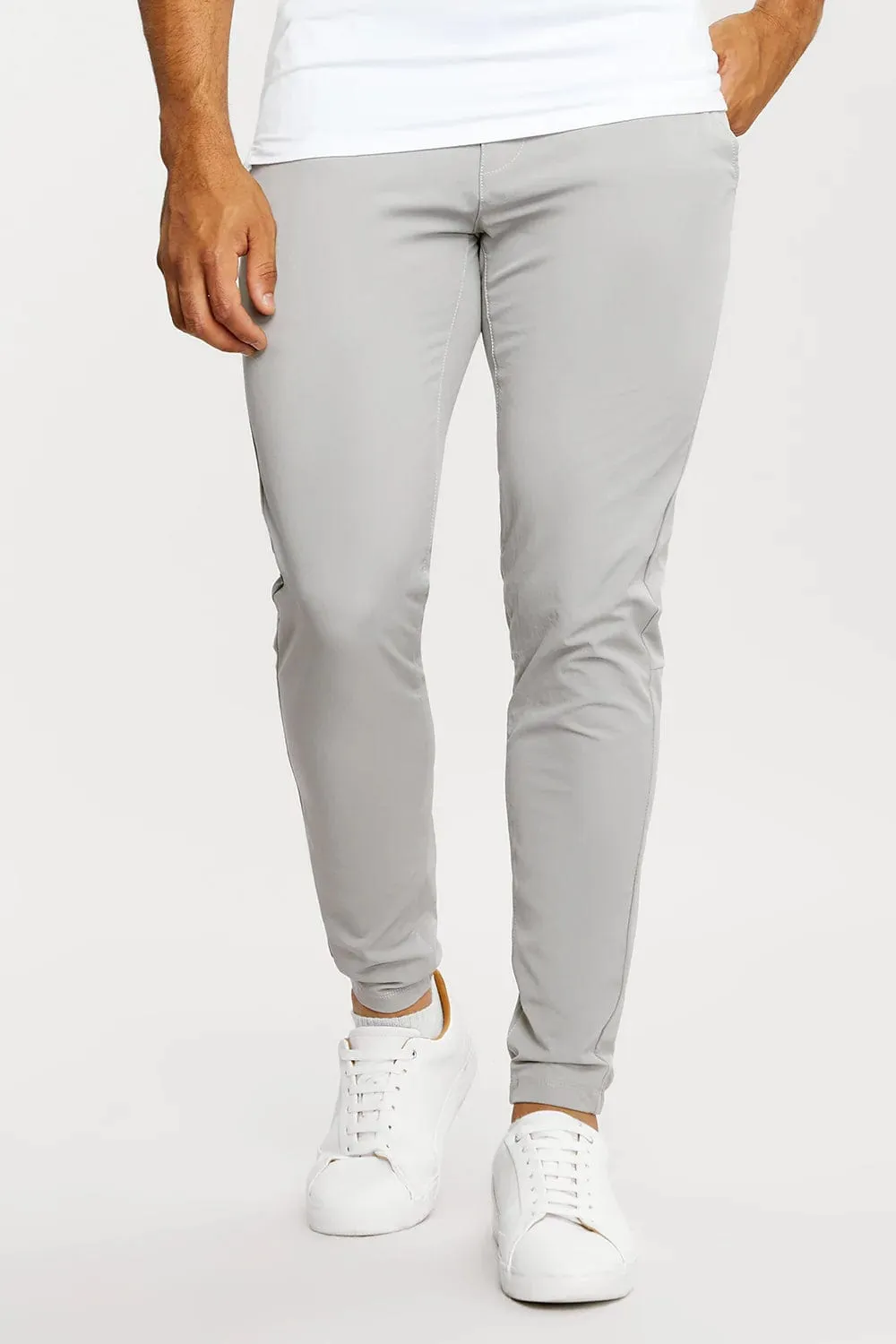 Everyday Tech Trousers in Soft Grey