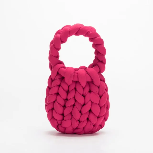 Fabric Woven Handbag