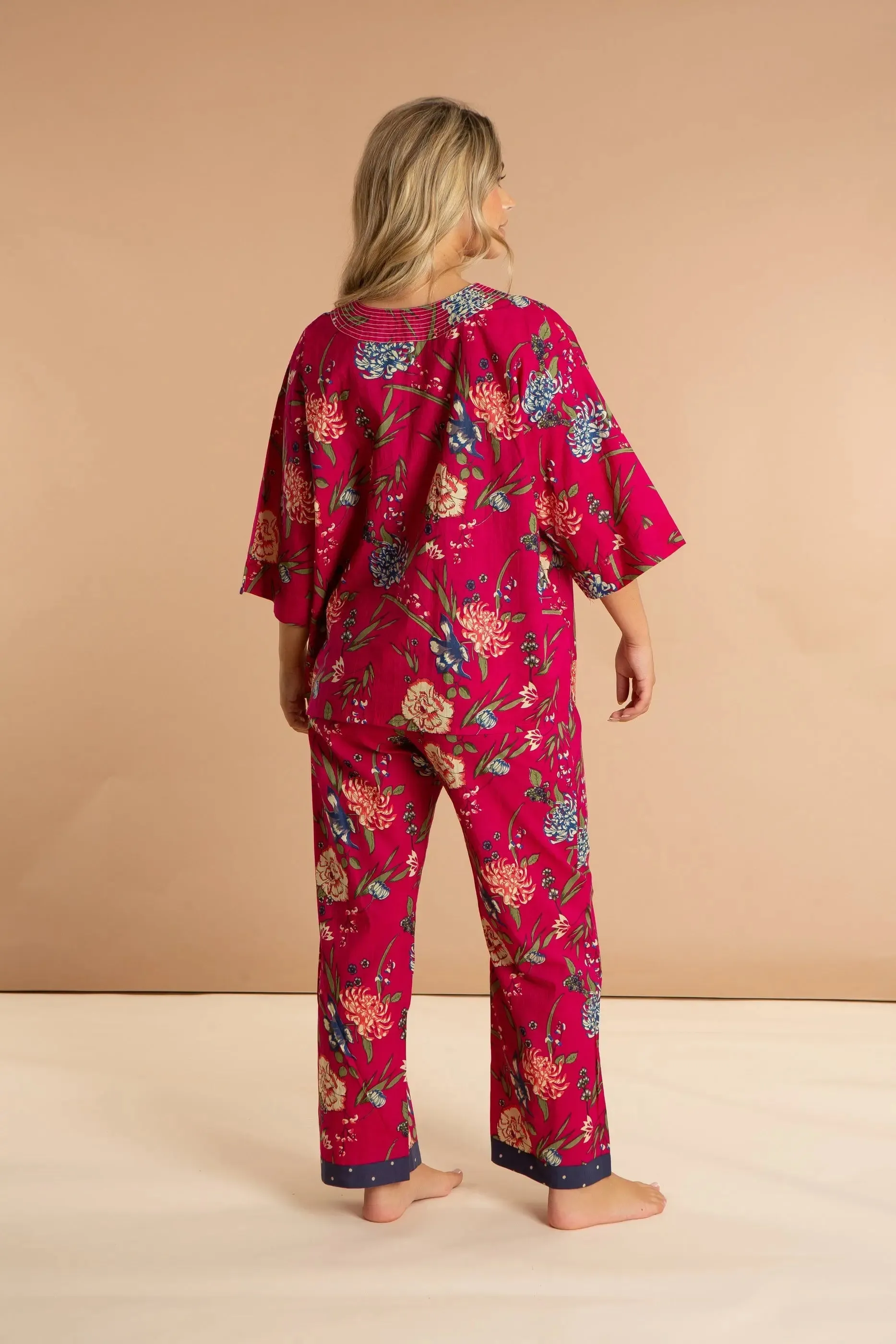 Fuchsia Women's Cotton Pyjamas