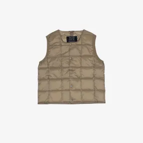 Kids V Neck Button Down Vest