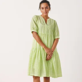 Part Two Nidia Woven Dress Gras Green