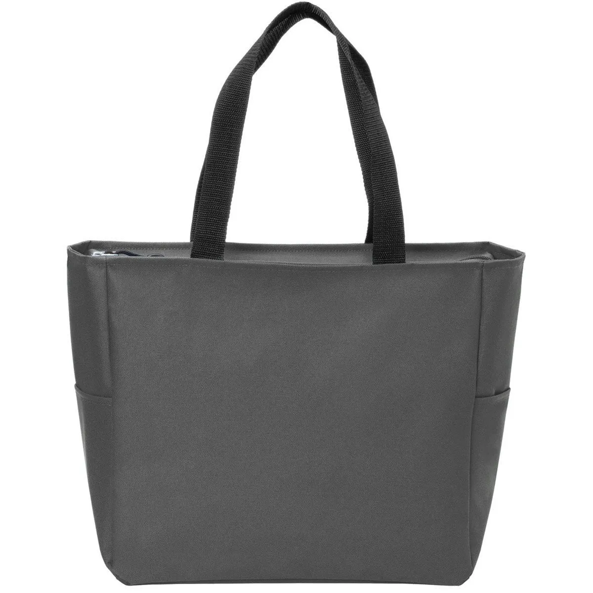 Port Authority Dark Charcoal Essential Zip Tote