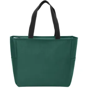 Port Authority Green Glen Essential Zip Tote