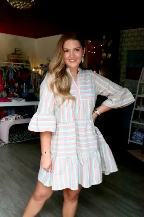 Seaside Stripes Dress