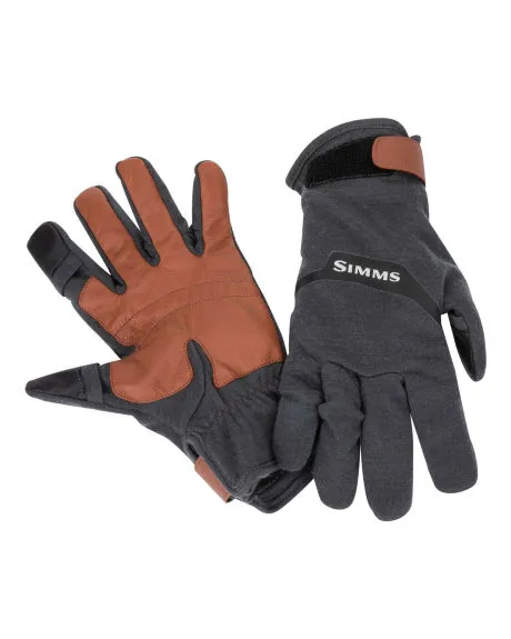 Simms Lightweight Wool Flex Glove Carbon