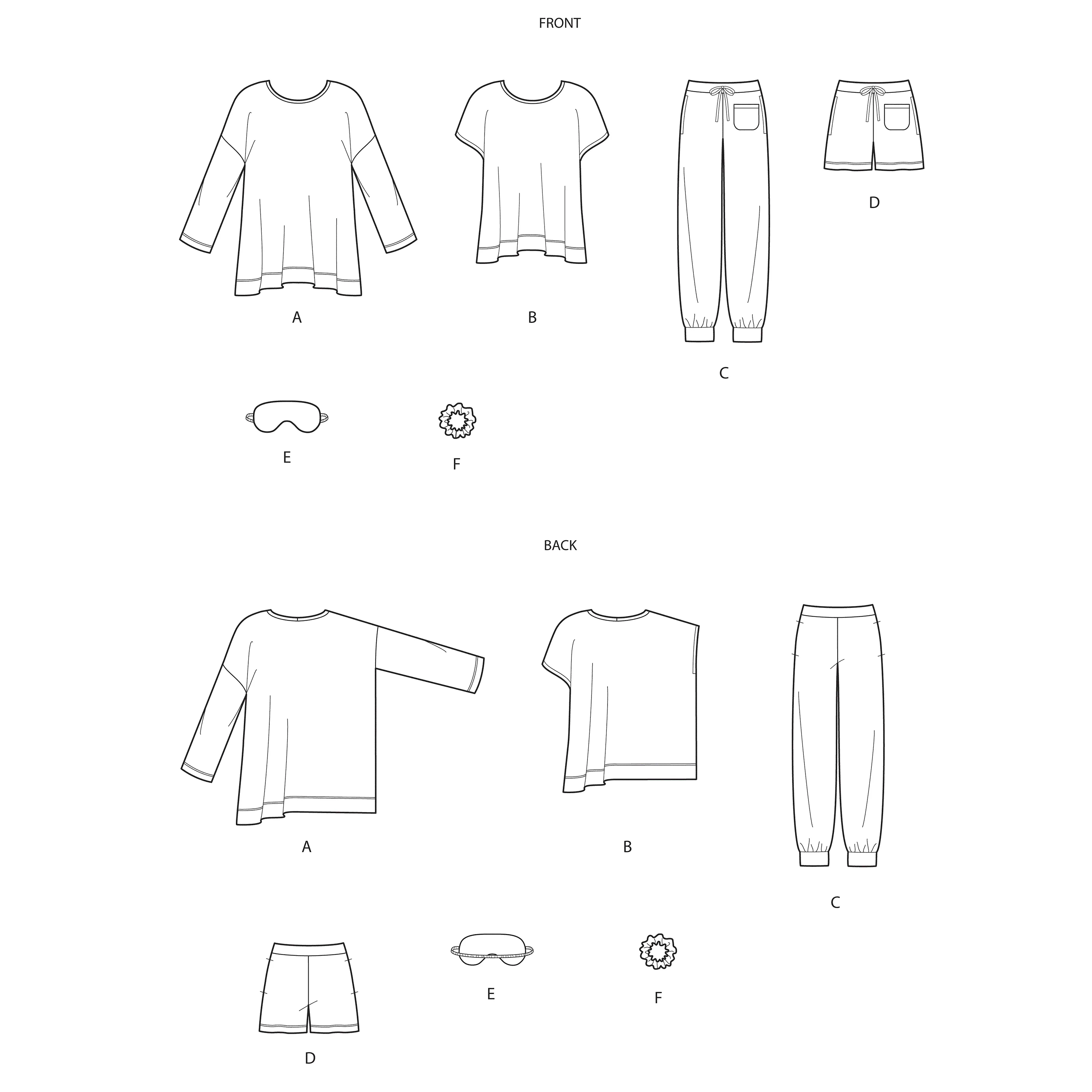 Simplicity Sewing Pattern 9020  Sleepwear