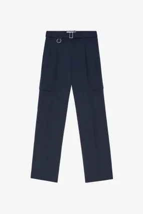 SUIT PANT CARGO POCKETS NAVY