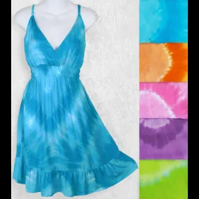 Tie-Dye Circle Star Dress