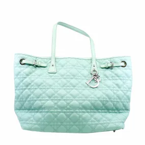 tote medium canvas light green phw