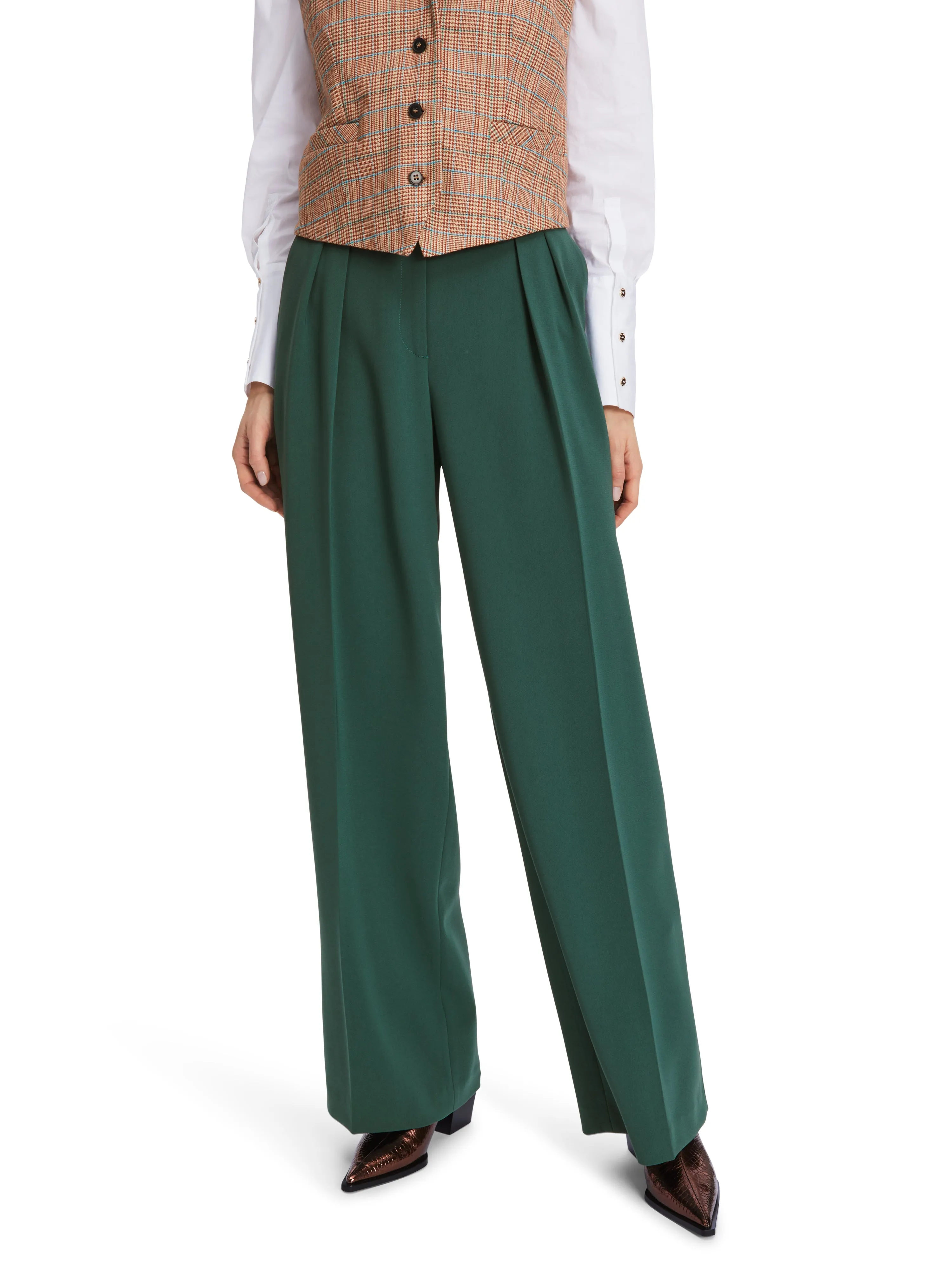 WITCHA WIDE LEG PANTS SOFT FOREST