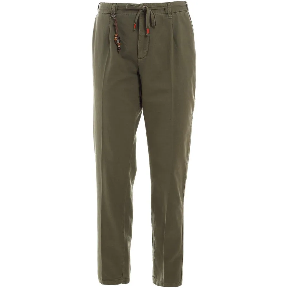 Yes Zee Elastic Waist Soft Cotton Trousers