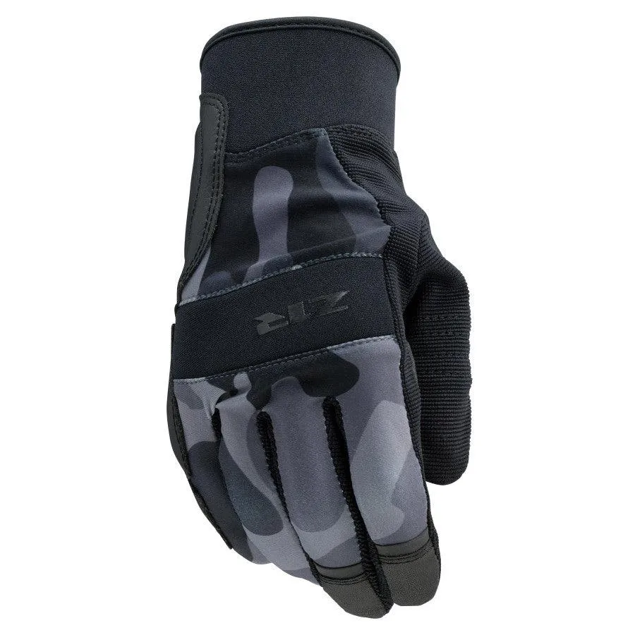 Z1R Billet Gloves - Camo Black/Gray